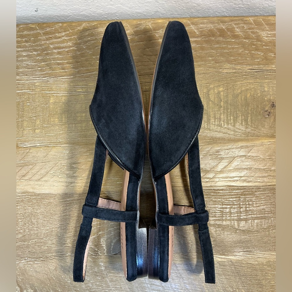 J. Jill Black Lola Slingback Flats Size 6.5 - Picture 4 of 9